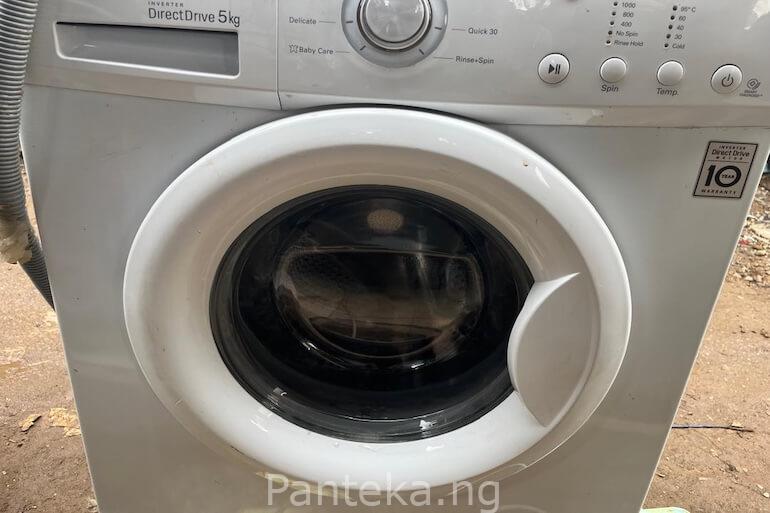 LG 5KG Front Load Washing Machine for Sale in Abuja – Clean, Energy Efficient & Ready to Use