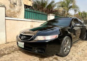 2008 Honda Acura for Sale in Abuja, Black, Clean and Affordable